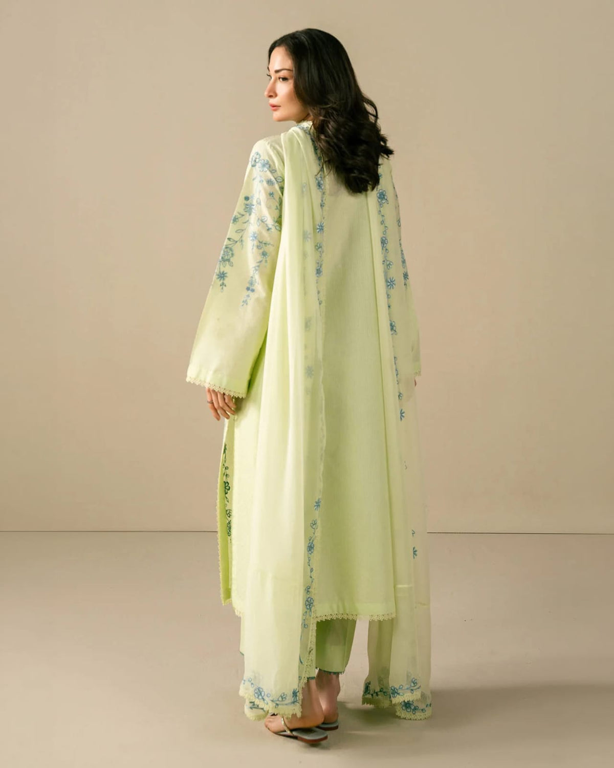 Afsheen Emb 3pcs