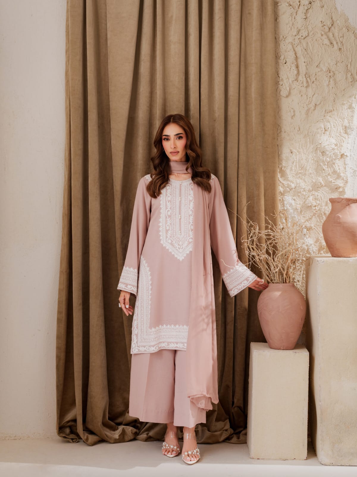 Dilruba Embroidered 3PC