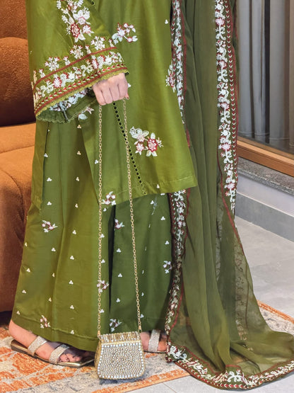 Mahnoor Emb 3pcs