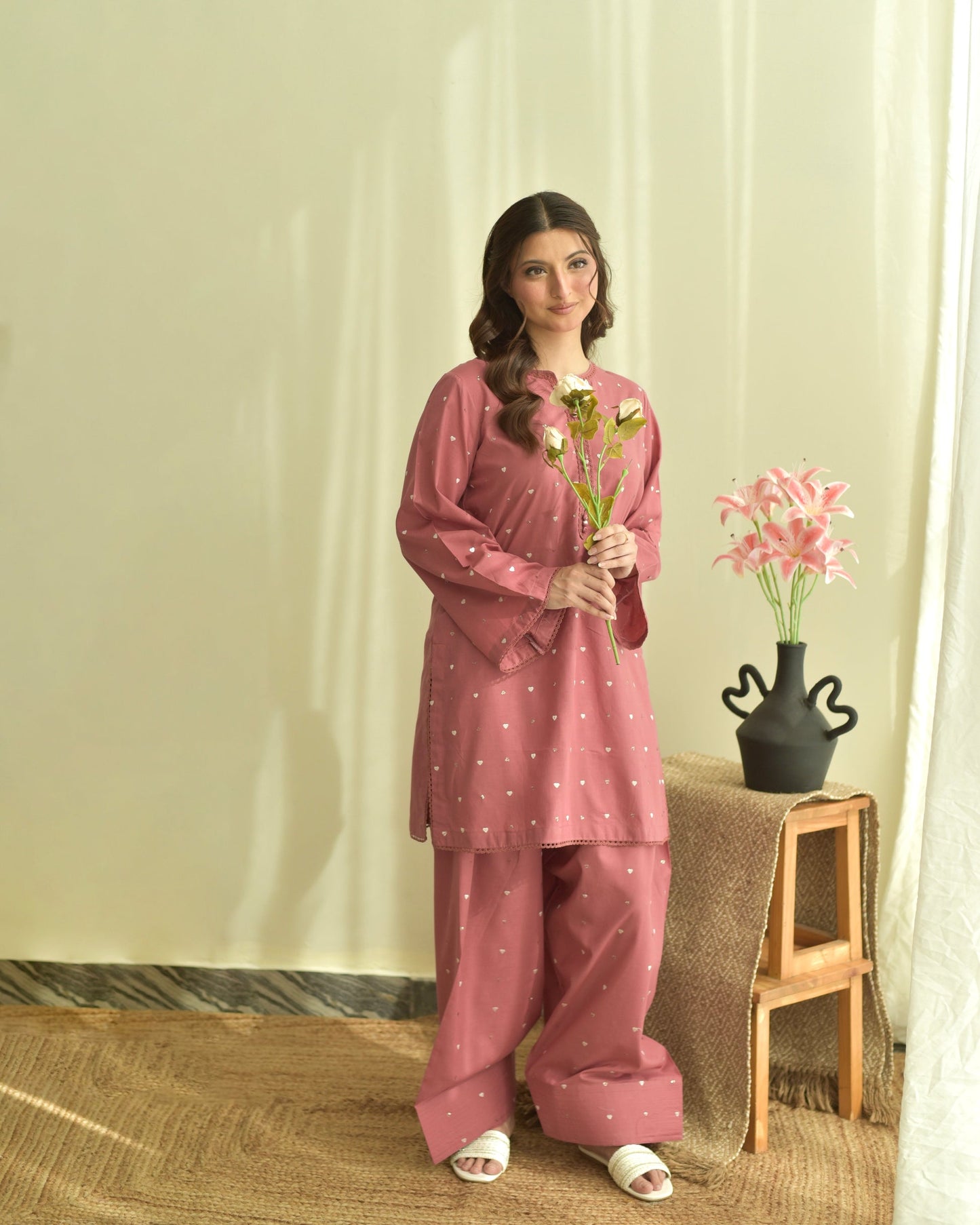 Malika Embroidered 3Pcs