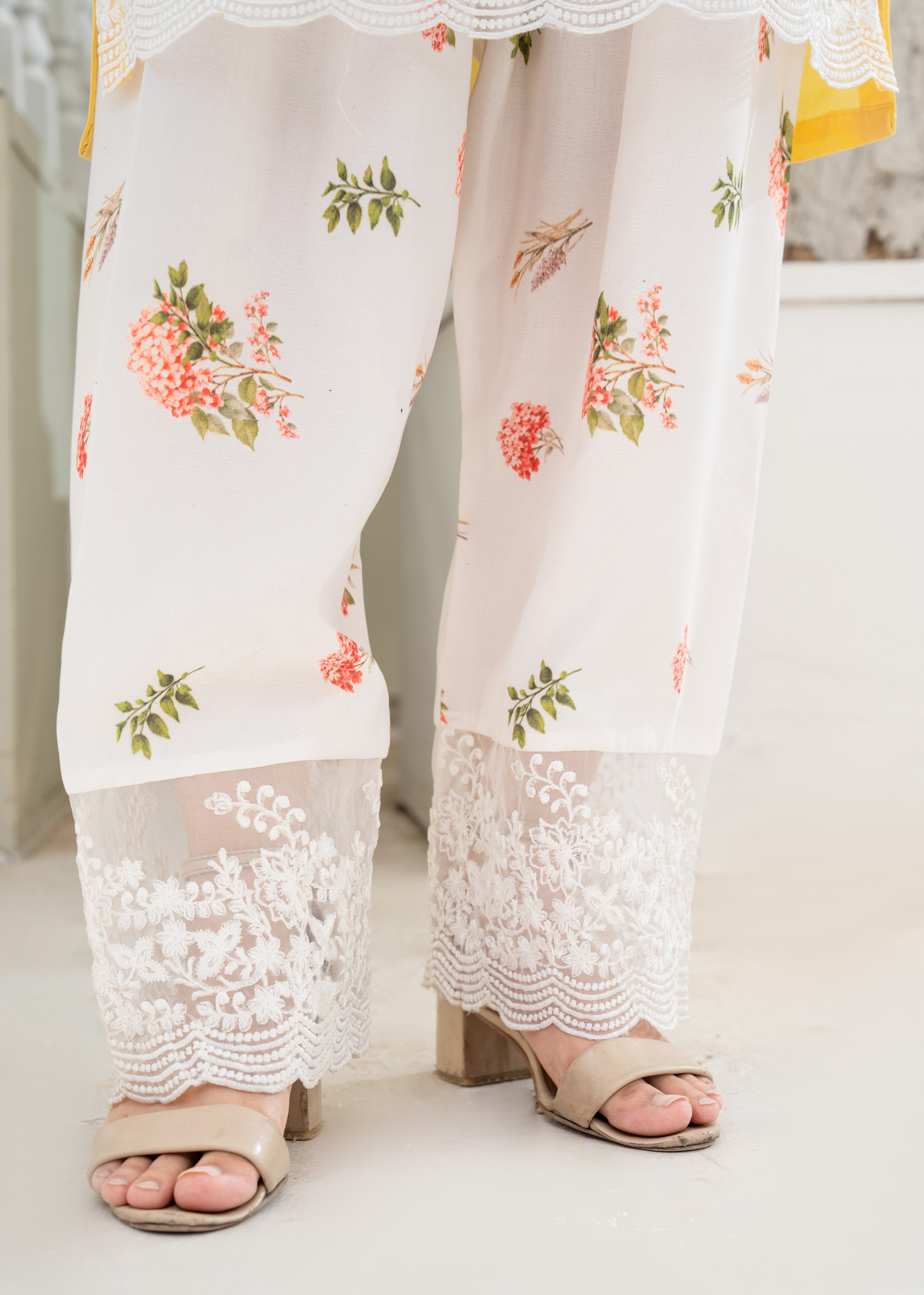 MELLOW 3PC ( FARSHI SHALWAR )