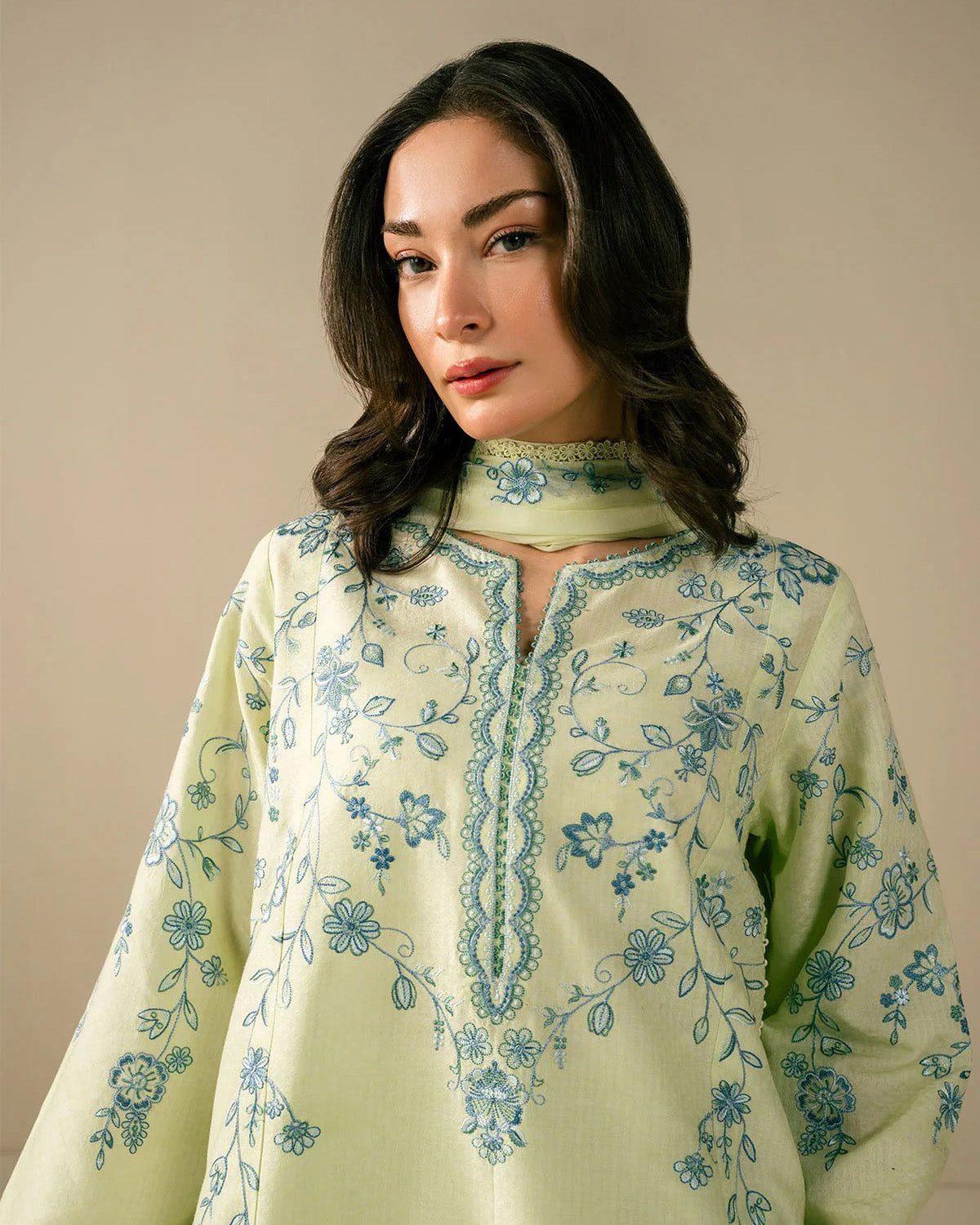 Afsheen Emb 3pcs