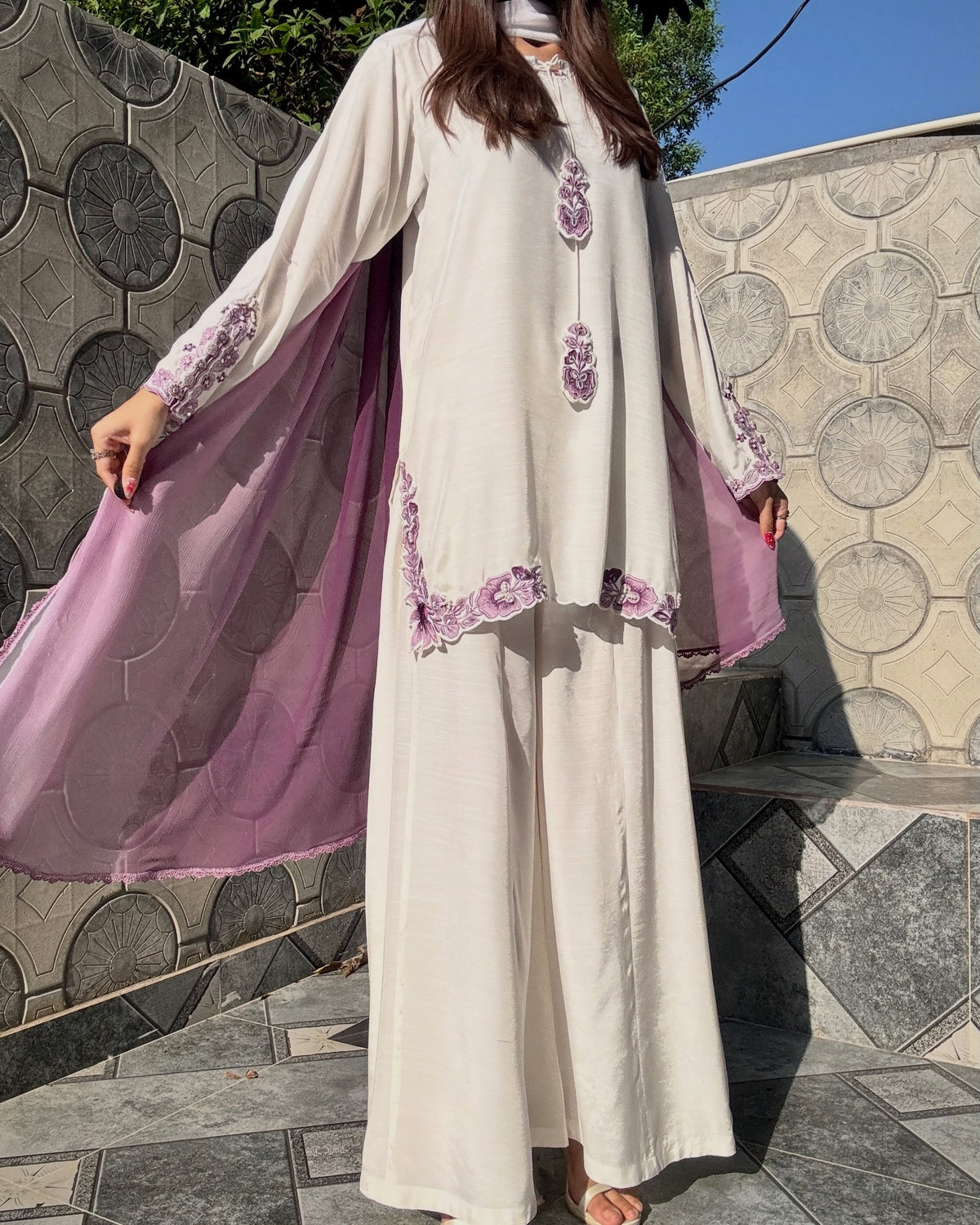 Anaya Embroidered 3pcs