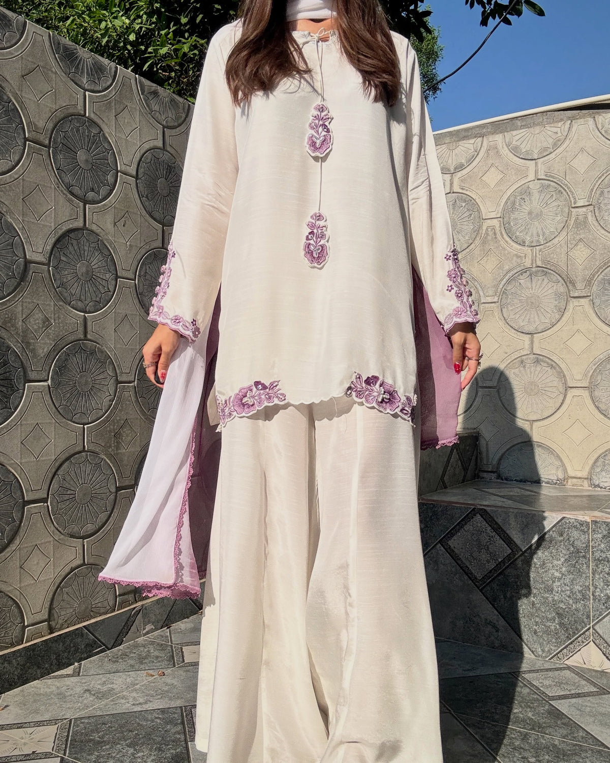 Anaya Embroidered 3pcs