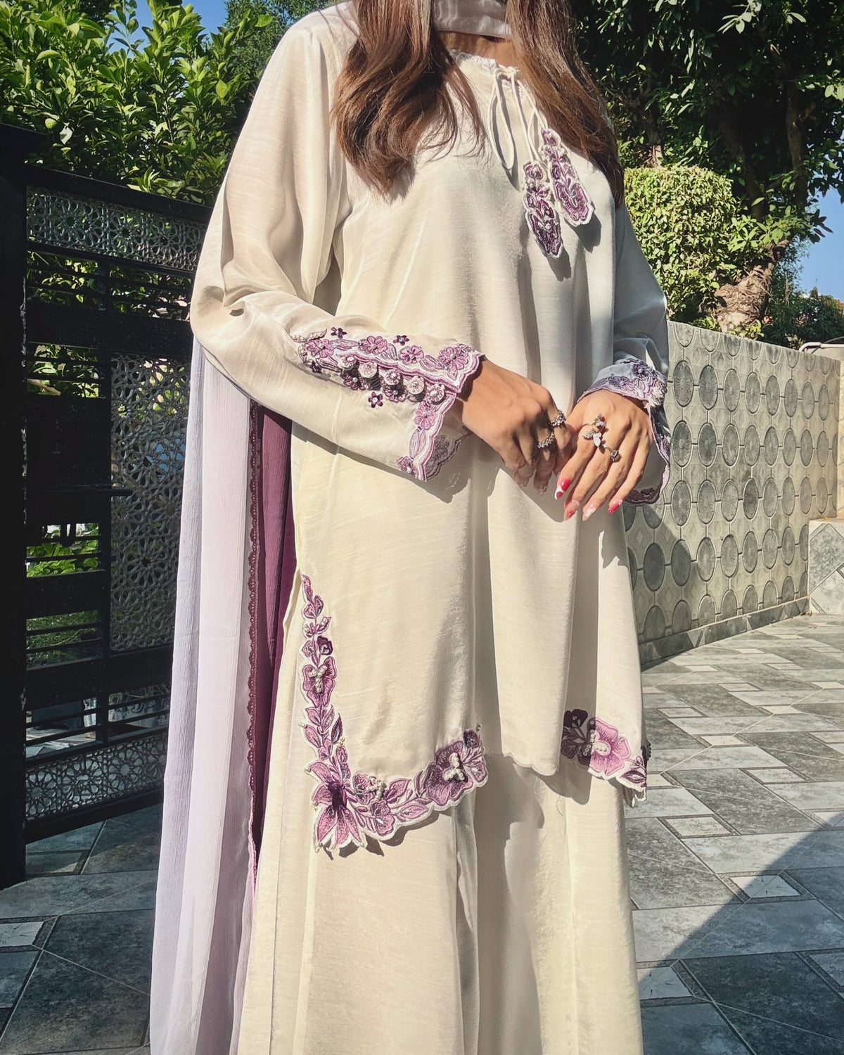 Anaya Embroidered 3pcs