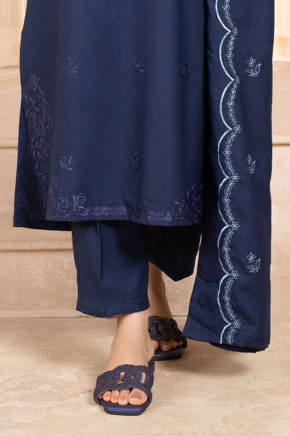 Navy Azurita Stitched 3Pcs