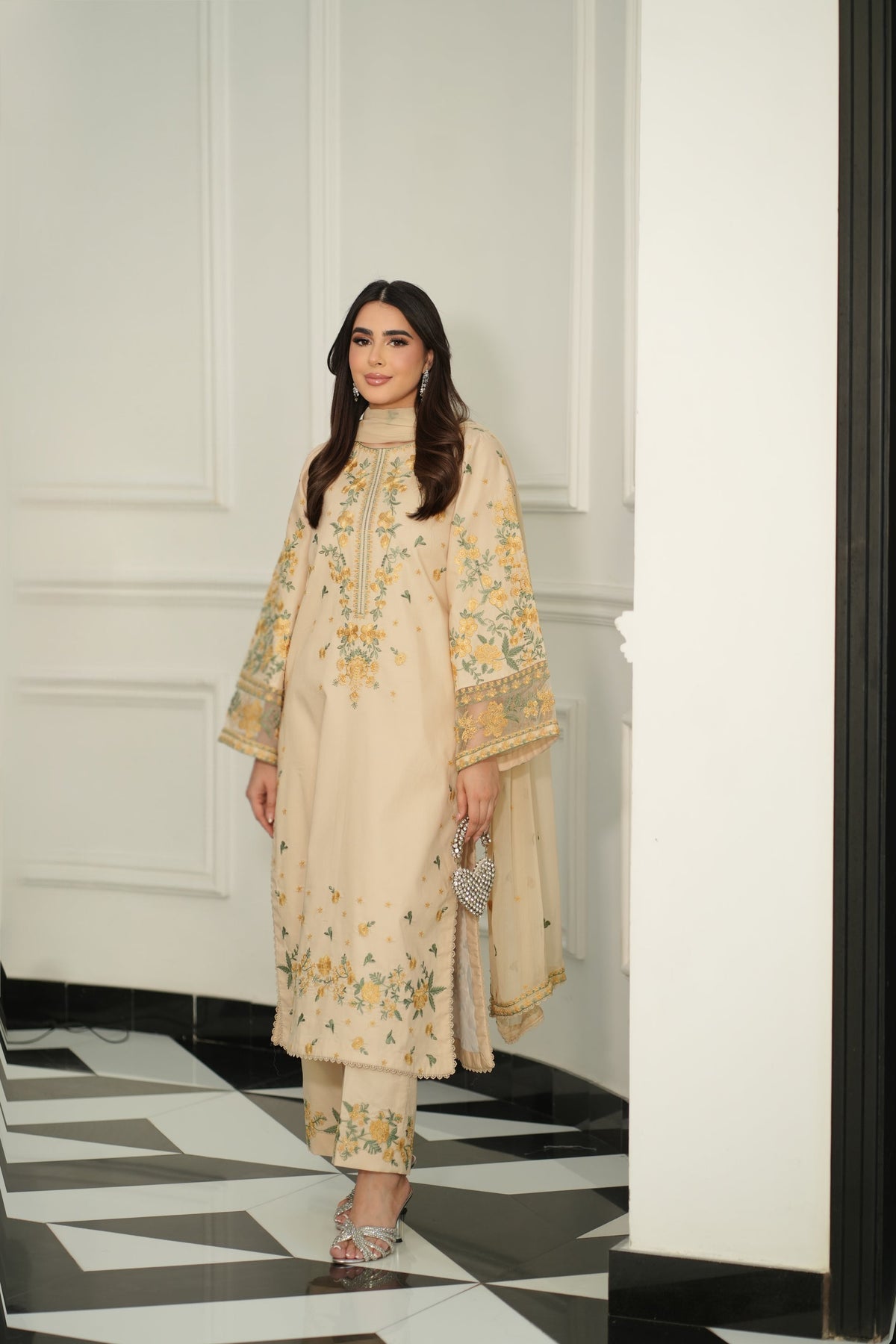 Fariya Embroidered 3PC