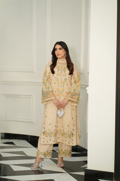 Fariya Embroidered 3PC