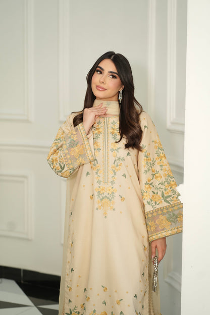 Fariya Embroidered 3PC