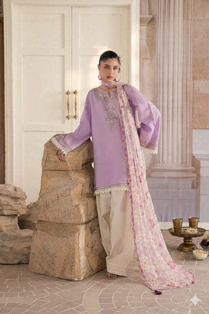 HOORIYA EMBROIDERED 3PC