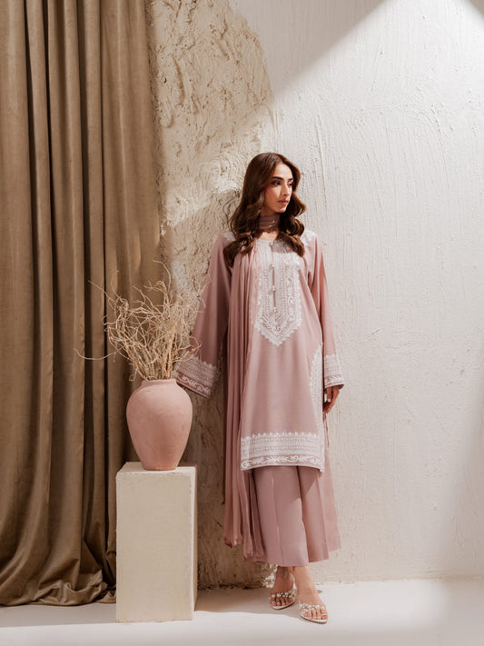 Dilruba Embroidered 3PC