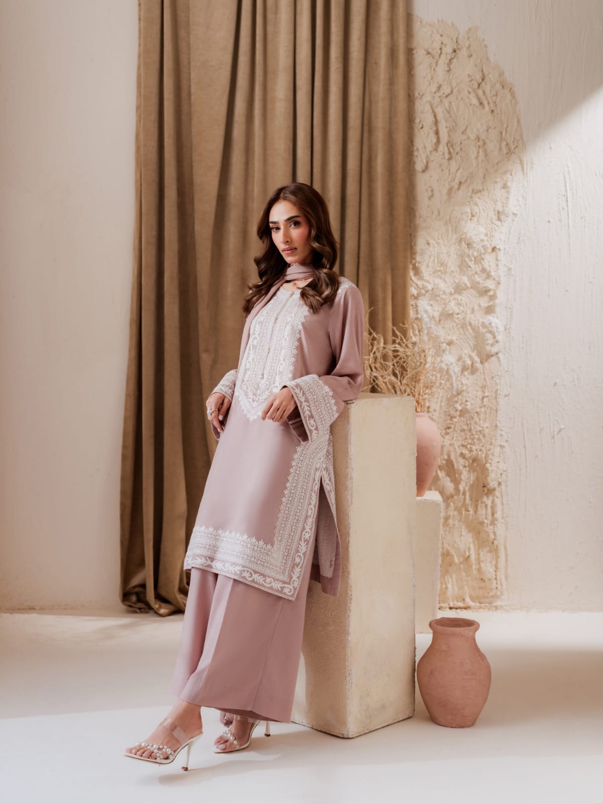 Dilruba Embroidered 3PC