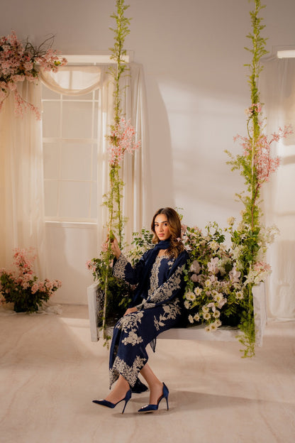 Zeenat Embroidered 3Pcs