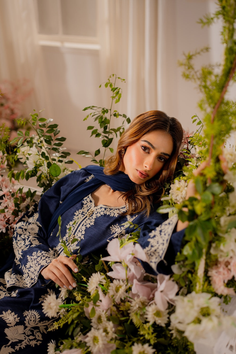 Zeenat Embroidered 3Pcs